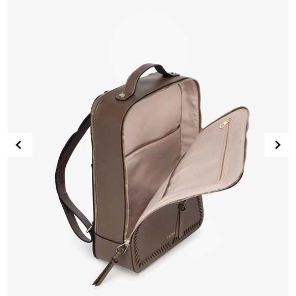 Calpak Kaya 15 inch Laptop Backpack in Mocha - Picture 9 of 11
